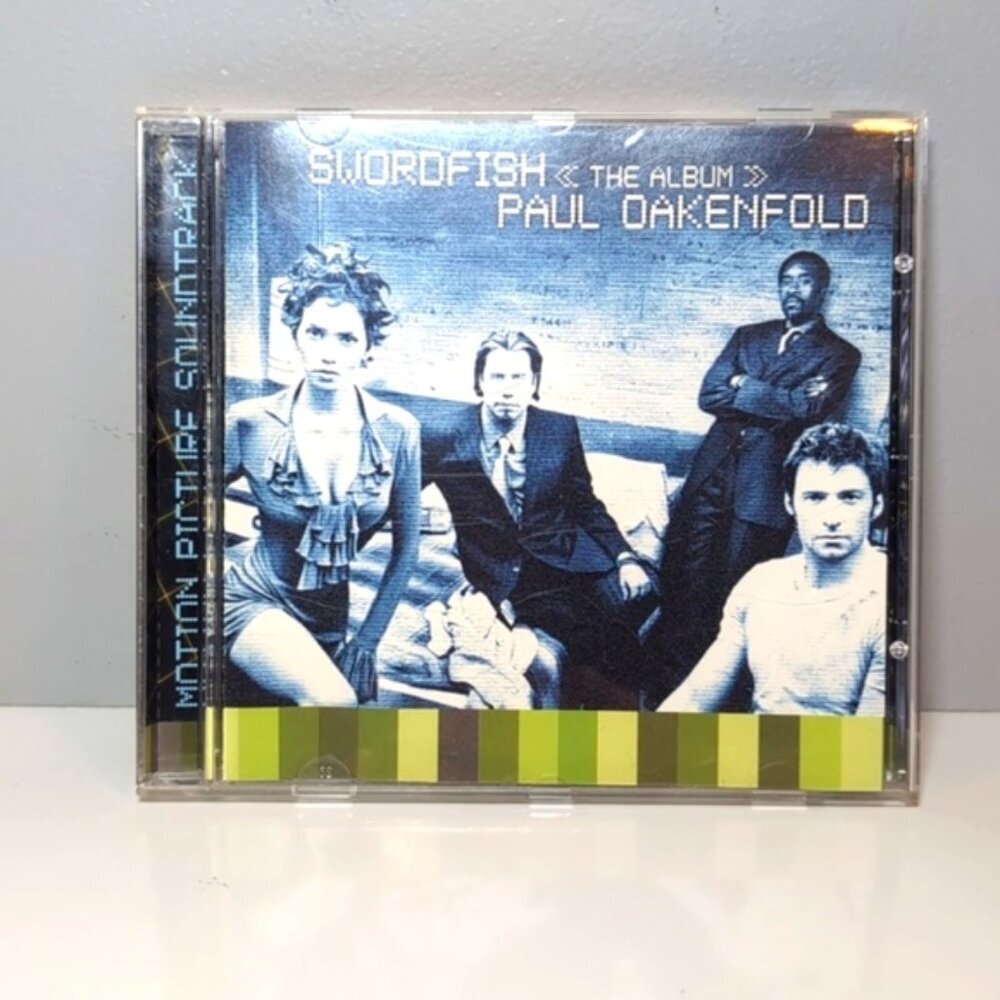 3/$20 Paul Oakenfold Swordfish Movie Soundtrack CD Music Album Trance Y2K Tested